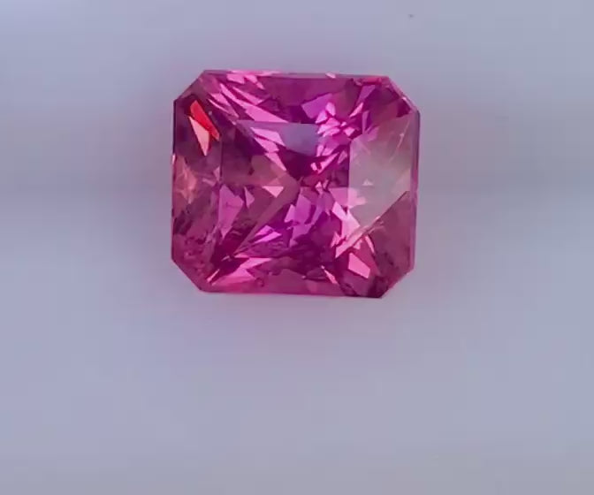 ✨ 2.99 Ct Natural Sri Lankan Sapphire — Untreated & Padparadscha-Type Beauty ✨